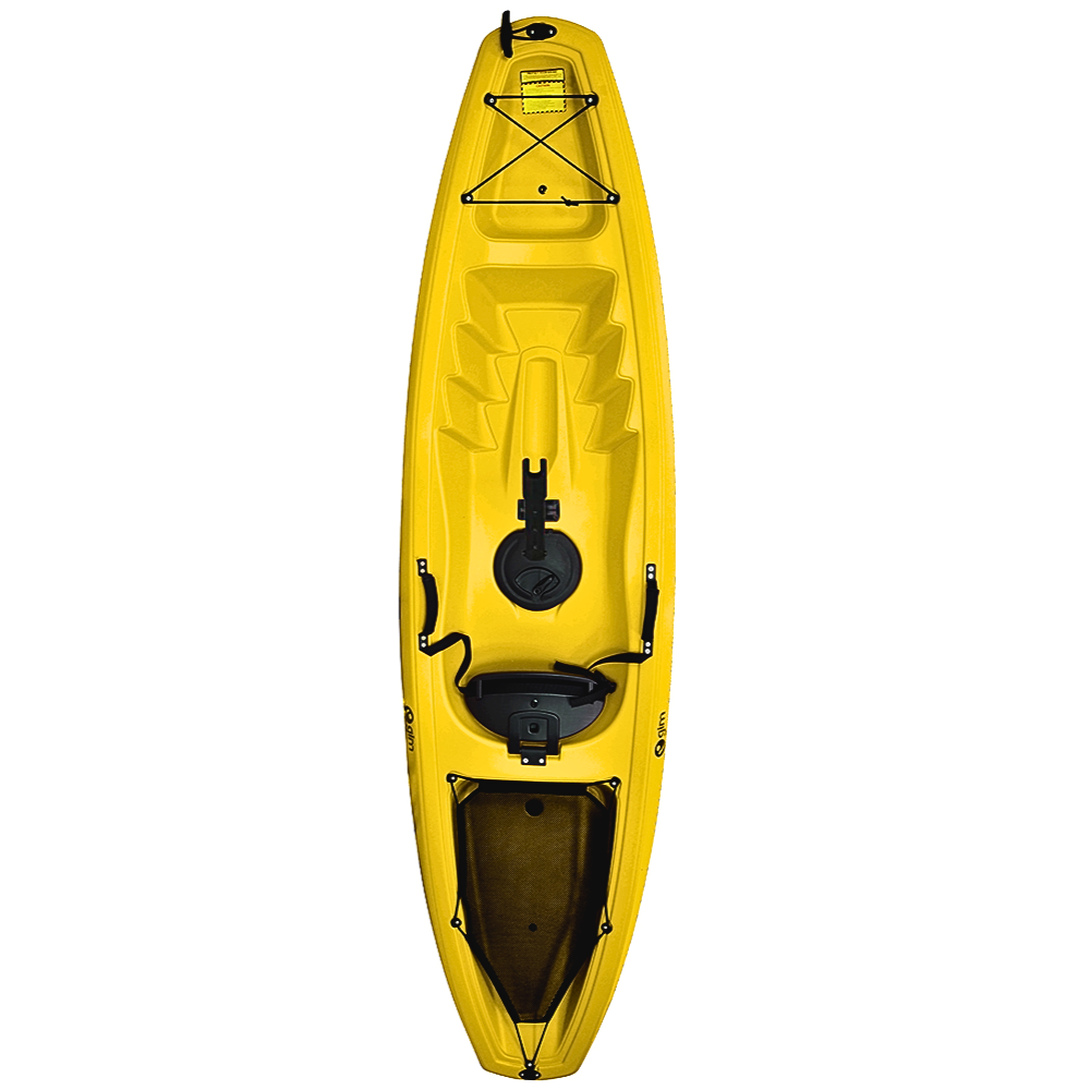 15KAYAK-012CH Deportes Acuáticos Navegación Embarcaciones Kayak Adventure Monoplaza Capacidad De Carga 125kg Color Amarillo