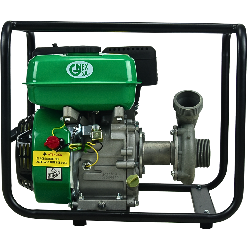 22MOTOBO076CH Agrícola Riego Equipos De Riego Equipo De Riego Bomba Centrífuga Termoplástica Motor A Gasolina 4 Tiempos 163cc 5.5HP Caudal 200 L/Minuto