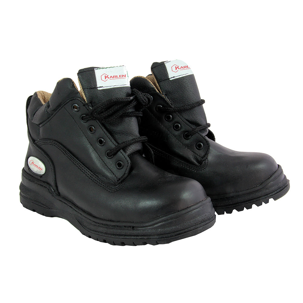 14BOTAS-098SM Ferretería Seguridad Industrial Botas De Seguridad Bota Industrial Ergonómica Flor Entera 777 No.24Color Negro