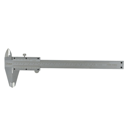 14CALIBR080CH Ferretería Medición Calibradores Calibrador Vernier 8"/200mm 0.05mm/1/128"