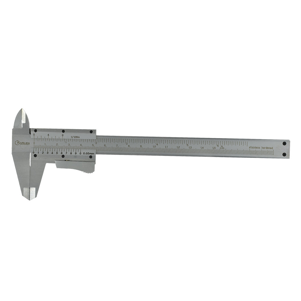 14CALIBR095CH Ferretería Medición Calibradores Calibrador Vernier 6"/150mm .05mm/1/128"