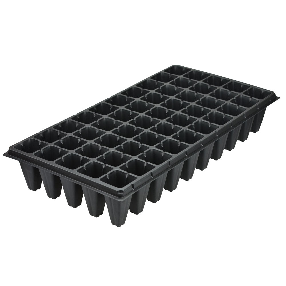 15CHAROL007CH Agrícola Jardin Charolas Para Germinación Charola Plástica De Germinación 50 Cavidades Capacidad 100cc 100 Unidades