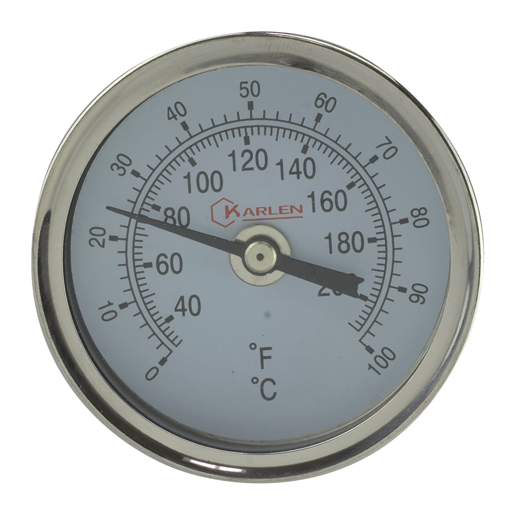 15TERMOM051CH Ferretería Medición Termómetros Termómetro Industrial 1/4"NPT S-6" 0/100°C T200-2