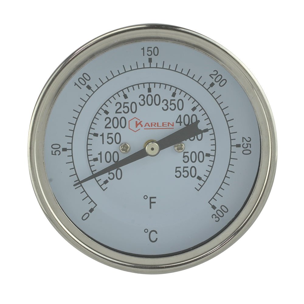 15TERMOM096CH Ferretería Medición Termómetros Termómetro Industrial 1/2"NPT S-6" 0/300°C T300C